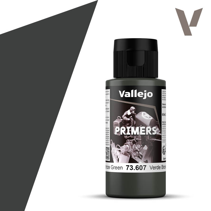 Vallejo UK Bronze Green Surface Primer - 60ml